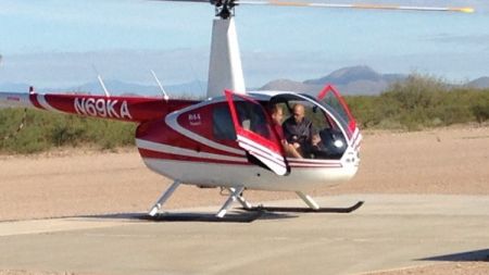 Instructor de vuelo de helicóptero